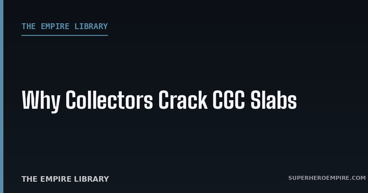 Why Collectors Crack CGC Slabs graphic
