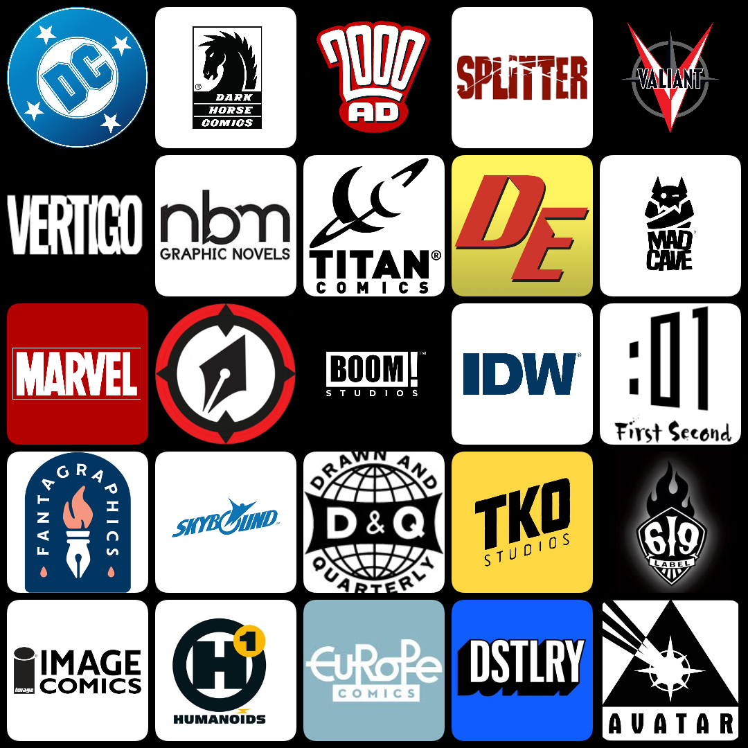 All Comic Publishers