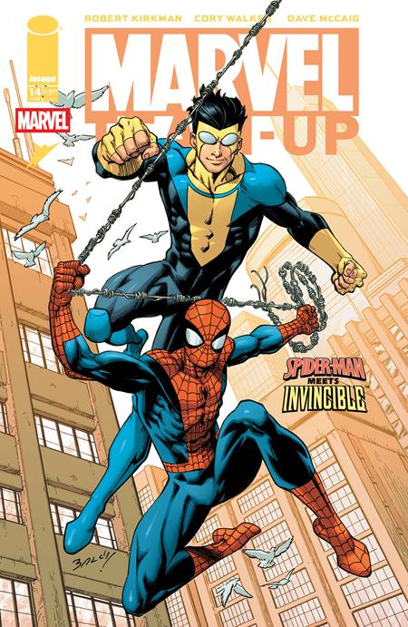 MARVEL TEAMUP #14 FACSIMILE EDITION CVR E MARK BAGLEY & DAVE MCCAIG VAR