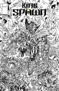 KING SPAWN #55 CVR B HARVEY TOLIBAO B&W VAR