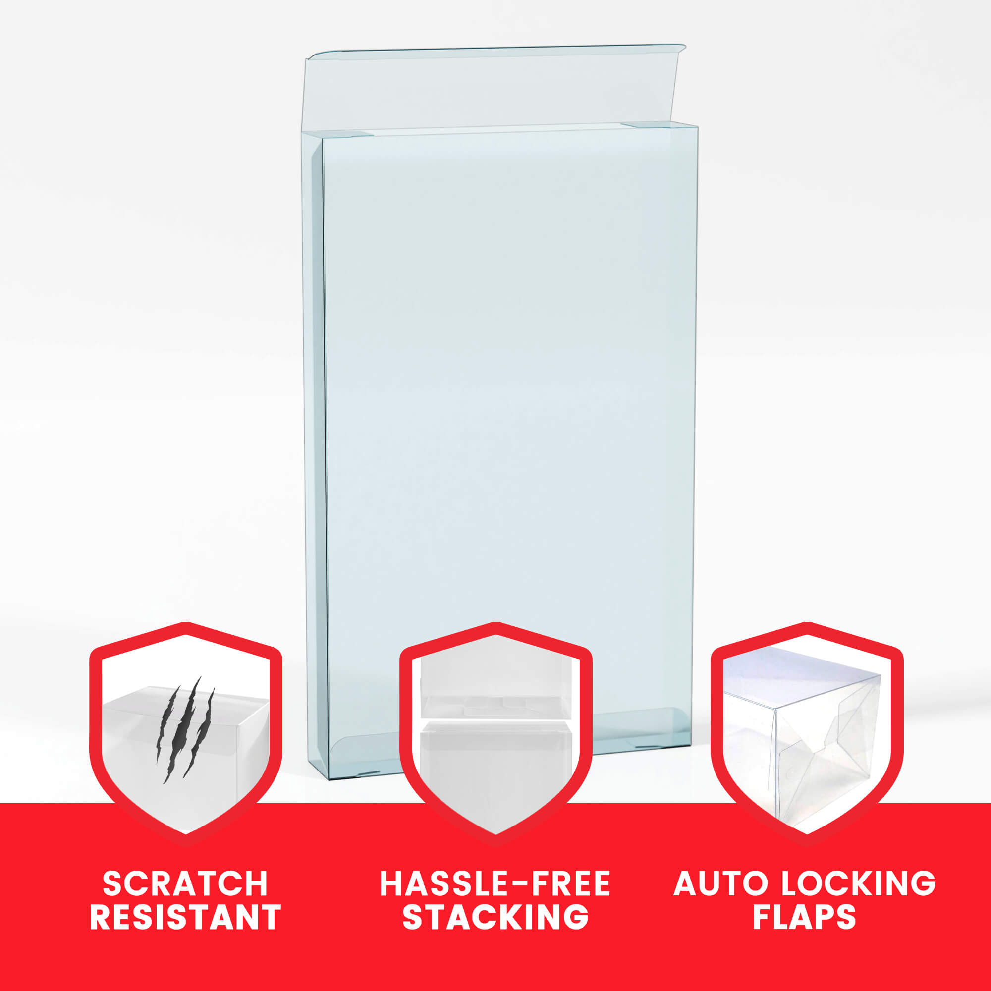 EVORETRO Display Case Protector for Upper Deck Series Two Young Guns Delivery