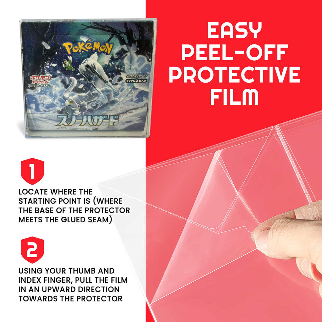 Protector for Japanese Booster Pokemon Box
