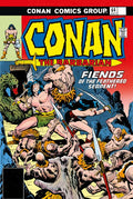 CONAN THE BARBARIAN THE ORIGINAL COMICS OMNIBUS HC VOL 03 DIRECT MARKET EDITION JOHN BUSCEMA FIENDS OF THE FEATHERED SERPENT CVR (MR)