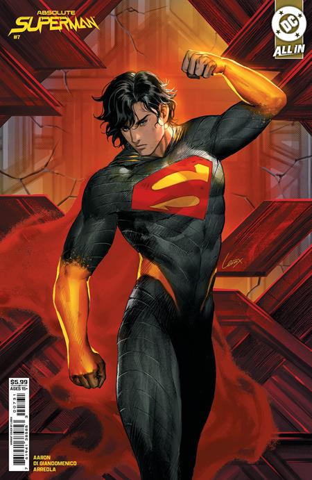 ABSOLUTE SUPERMAN #7 CVR C LESLEY LEIRIX LI CARD STOCK VAR