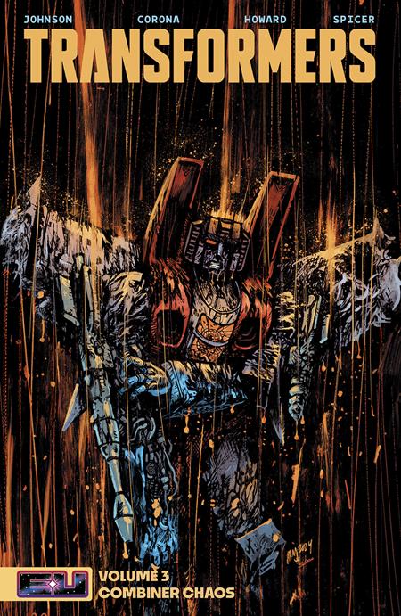 Transformers TP Vol 03 Combiner Chaos Daniel Warren Johnson & Mike Spicer CVR