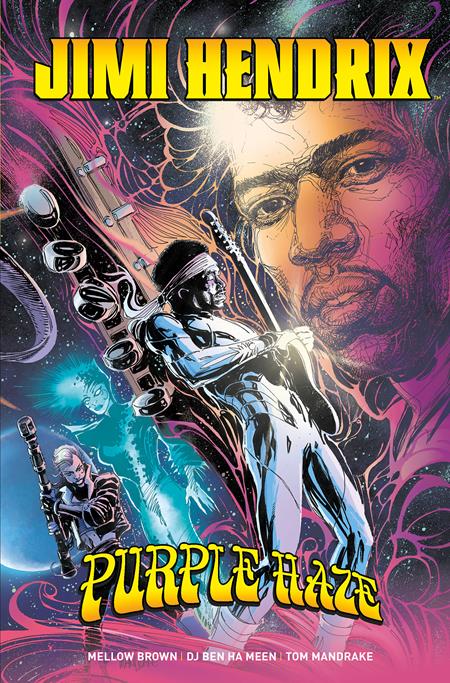 JIMI HENDRIX PURPLE HAZE HC REGULAR EDITION TOM MANDRAKE WRAPAROUND