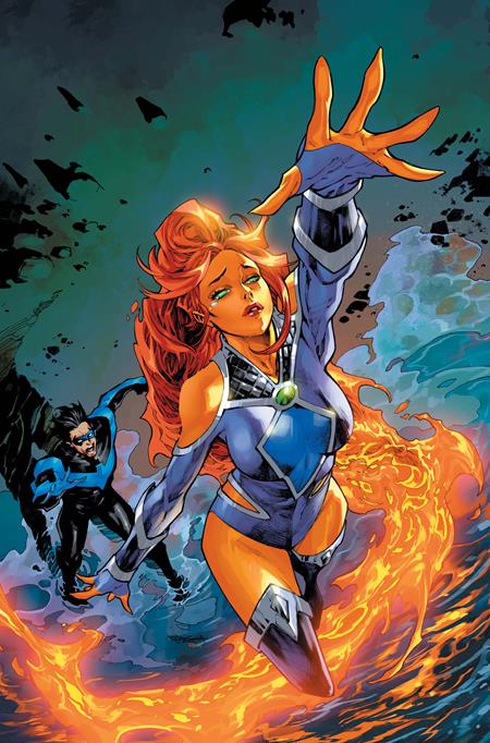 NEW TITANS #35 CVR C STEPHEN SEGOVIA CARD STOCK VAR