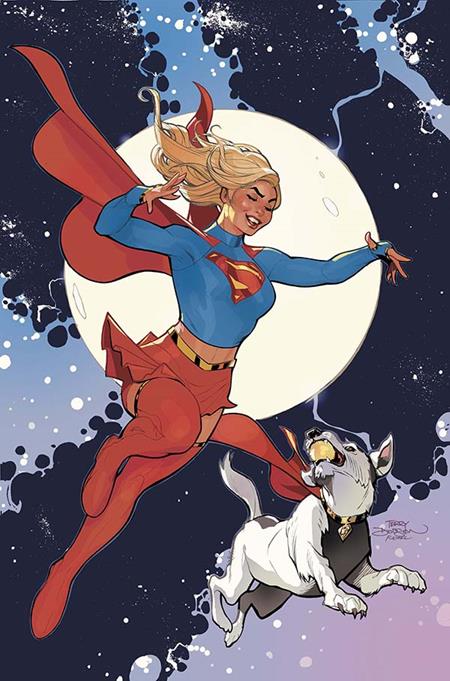 DF SUPERGIRL #11 SIGNED BY TERRY AND RACHEL DODSON