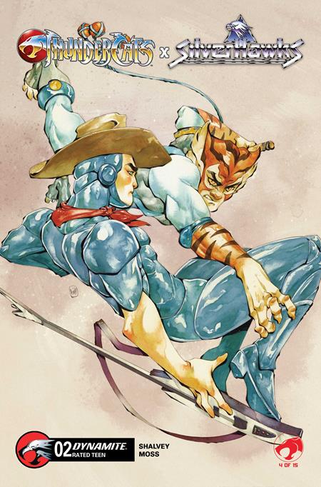 THUNDERCATS X SILVERHAWKS #2 CVR D CHUMA HILL VAR