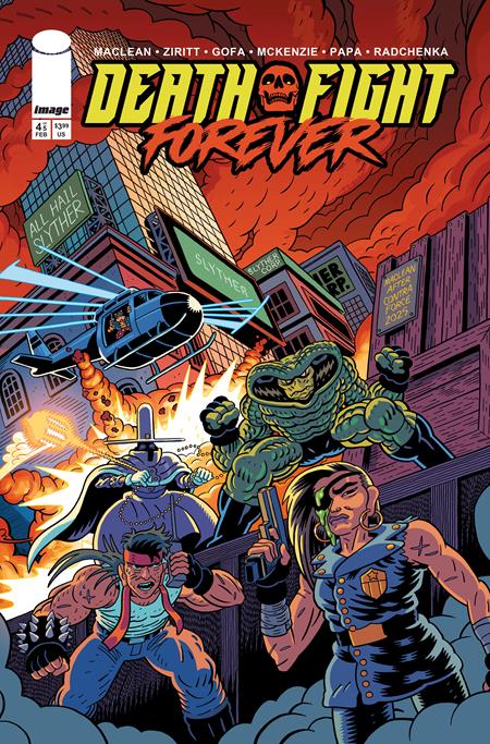 DEATH FIGHT FOREVER #4 (OF 5) CVR A ANDREW MACLEAN (MR)