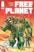 FREE PLANET #12 CVR B JED DOUGHERTY VAR