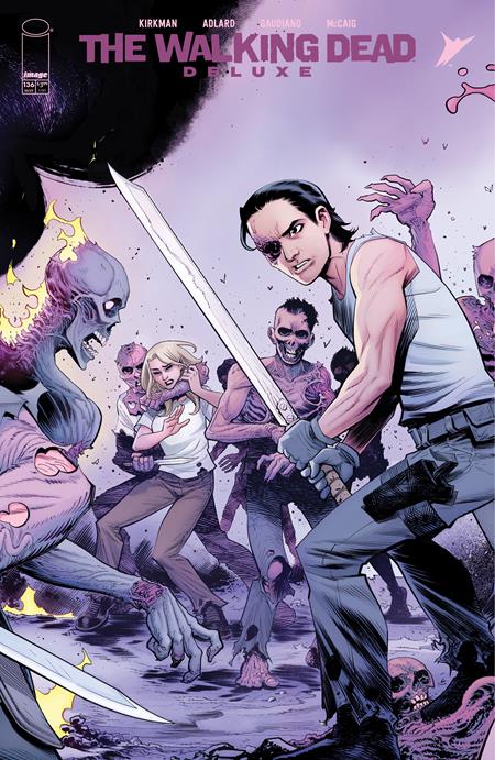 WALKING DEAD DELUXE #136 CVR C CLIFF RATHBURN CONNECTING VAR (MR)