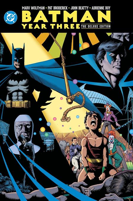 BATMAN YEAR THREE THE DELUXE EDITION HC