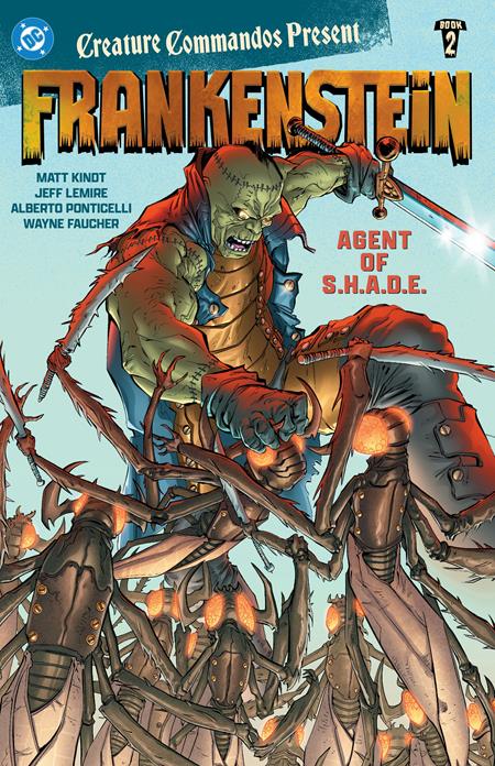 CREATURE COMMANDOS PRESENT FRANKENSTEIN AGENT OF SHADE TP BOOK 02
