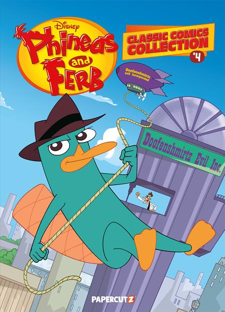 PHINEAS AND FERB CLASSIC COMICS COLLECTION HC VOL 04