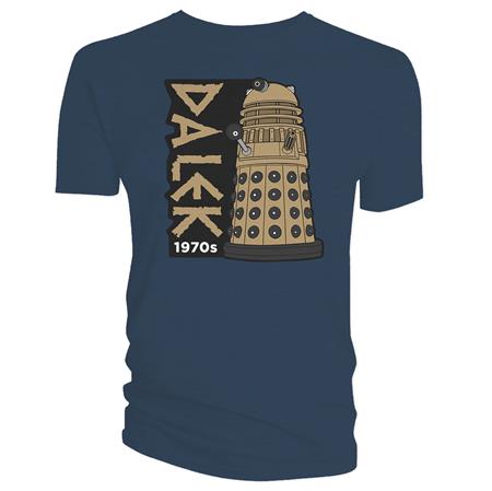 DOCTOR WHO DALEK 1970 T-SHIRT XL