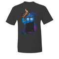 DOCTOR WHO TENTH DOCTOR ON TARDIS T-SHIRT L