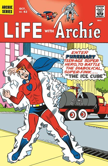 LIFE WITH ARCHIE #42 FACSIMILE EDITION CVR D BOB WHITE FOIL VAR