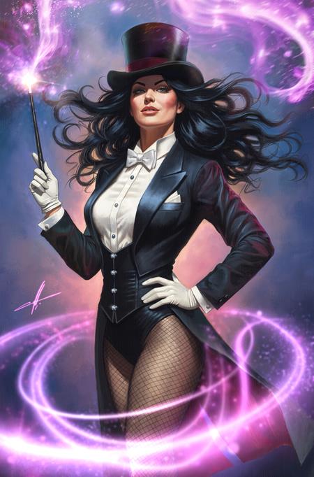 ZATANNA (2026) #3 CVR C ADAM HUGHES CARD STOCK VAR