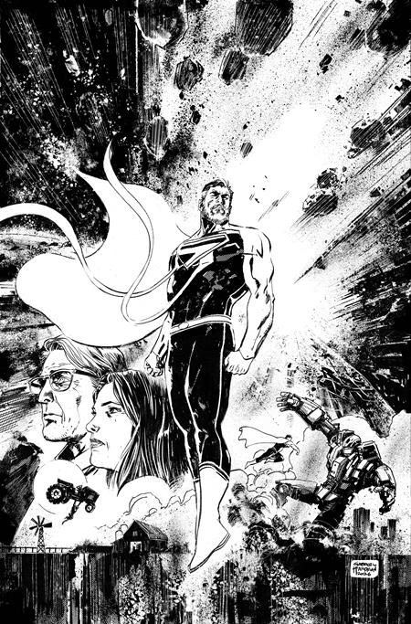SUPERMAN FATHER OF TOMORROW #2 (OF 6) CVR B GABRIEL HARDMAN CARD STOCK VAR
