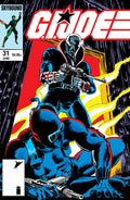 GI JOE A REAL AMERICAN HERO #31 HAMA FILES EDITION CVR C MICHAEL GOLDEN & DAVID MAZZUCCHELLI FOIL VAR
