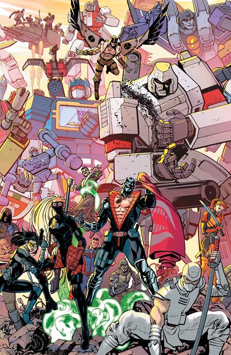 TRANSFORMERS #33 CVR F TOM REILLY & ADRIANO LUCAS ENERGON UNIVERSE 3RD ANNIVERSARY VAR