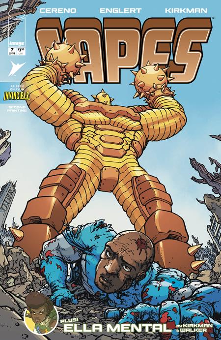 INVINCIBLE UNIVERSE CAPES #7 2ND PTG
