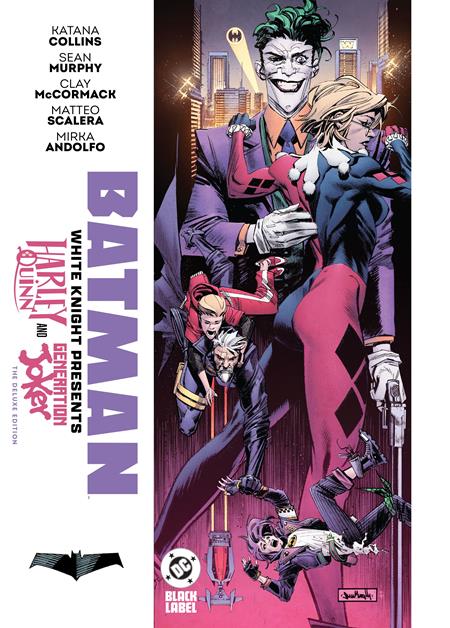 BATMAN WHITE KNIGHT PRESENTS HARLEY QUINN AND GENERATION JOKER THE DELUXE EDITION HC (MR)