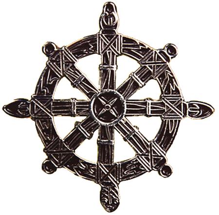 CONAN WHEEL OF PAIN 1982 PIN