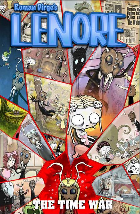LENORE THE TIME WAR HC DIRECT MARKET CONVENTION EDITION KIT WALLIS CVR