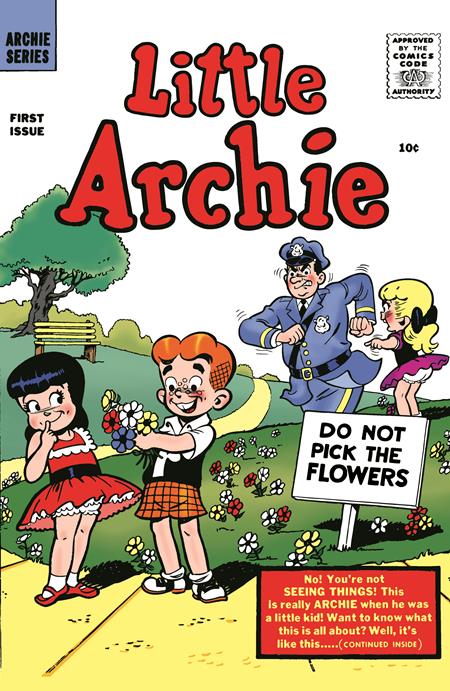 Little Archie #1 Facsimile Cvr D Bob Bollng Foil Var