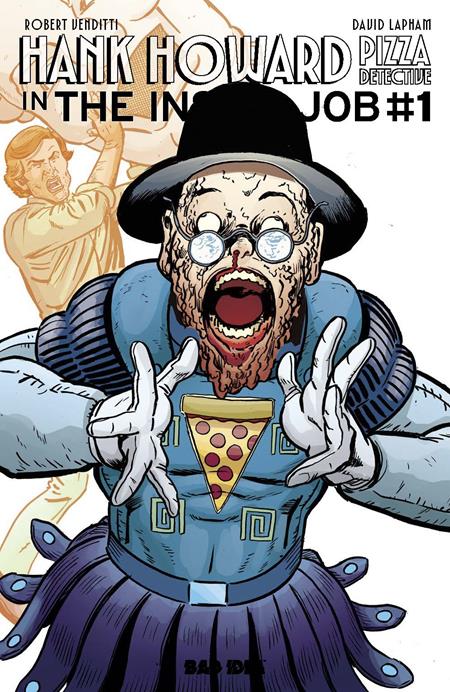 Hank Howard Pizza Detective The Inside Job #1 (One Shot) Cvr D David Lapham Spielberg Homage Var