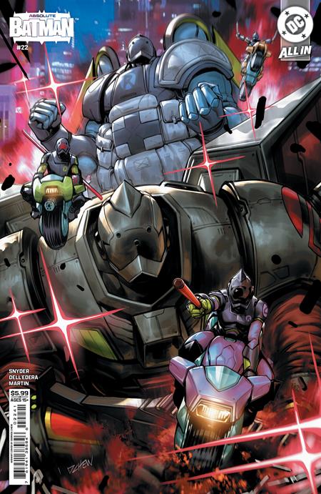 Absolute Batman #22 Cvr D Derrick Chew Card Stock Var