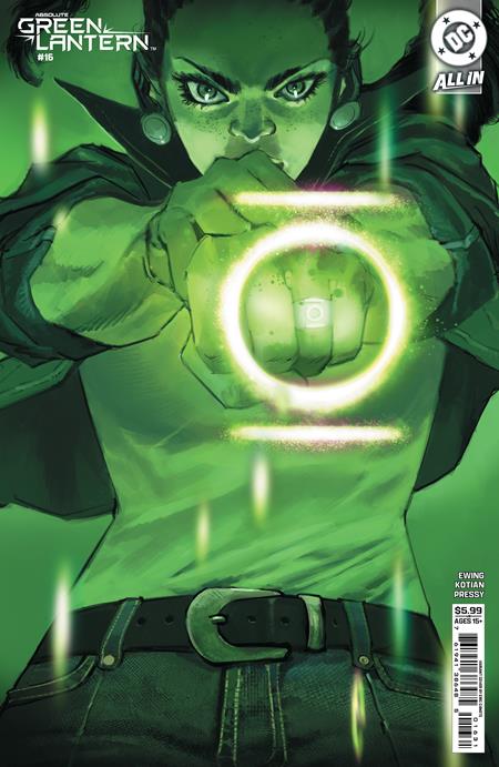 Absolute Green Lantern #16 Cvr C Eric Canete Card Stock Var