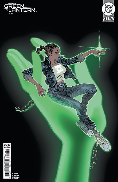 Absolute Green Lantern #16 Cvr D Matias Bergara Card Stock Var