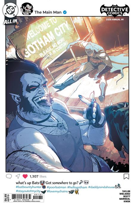 Detective Comics 2026 Annual #1 (One Shot) Cvr C Javier Fernandez Card Stock Var