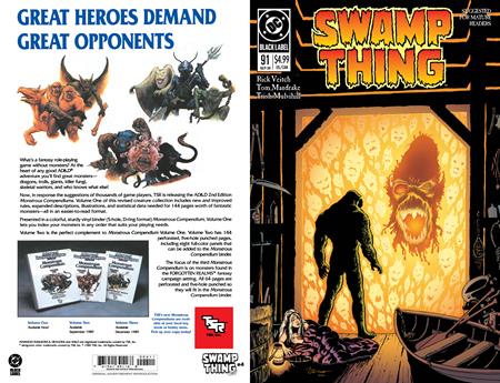 Swamp Thing 1989 #4 (Of 4) Cvr B Rick Veitch Foil Var (Mr)