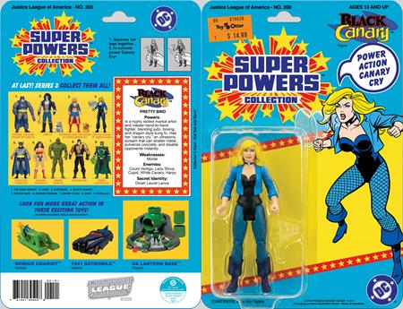 Justice League Of America #200 Facsimile Edition Cvr B Jason Geyer & Alex Saviuk Black Canary Super Powers Action Figure Var Cancelled
