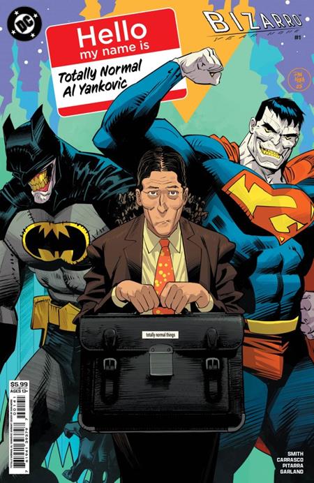 Df Bizarro Year None #1 Dan Mora Totally Normal Al Yankovic Cameo Variant Cgc Graded