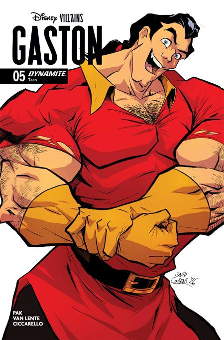 Disney Villains Gaston #5 Cvr D David Cousens Var
