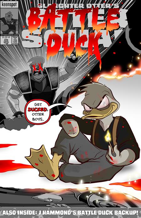Otter Squad #4 Cvr B J Hammond Get Ducked Var