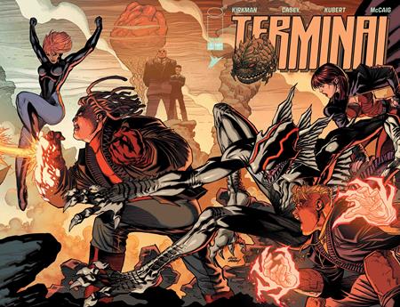 Terminal #1 Cvr N Andy Kubert & Dave Mccaig Connecting Wraparound Chromium Var (Mr)