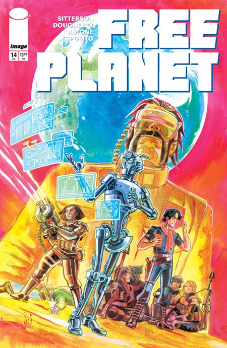 Free Planet #14 Cvr B Jed Dougherty Var