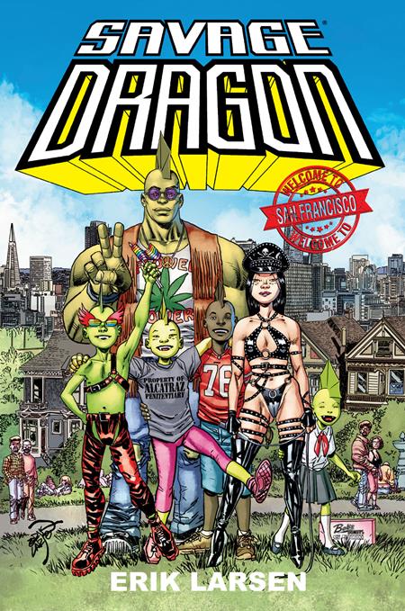 Savage Dragon Welcome To San Francisco Tp (Mr)