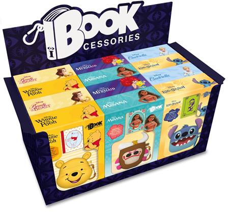 Bookcessories 12-Unit Cdu - Disney Hc (Tiny Book Assortment With Display)