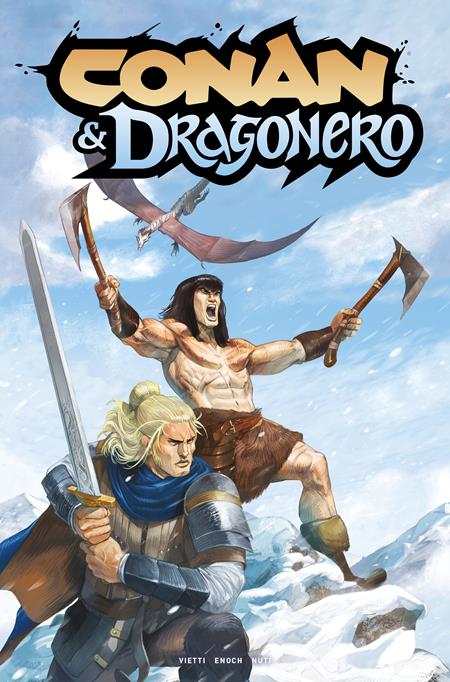 Conan And Dragonero #3 (Of 7) Cvr B Lorenzo Nuti Var (Mr)