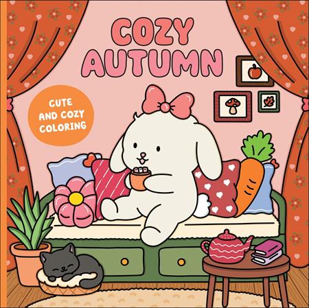 Cozy Autumn Tp A Cute & Cozy Coloring Book