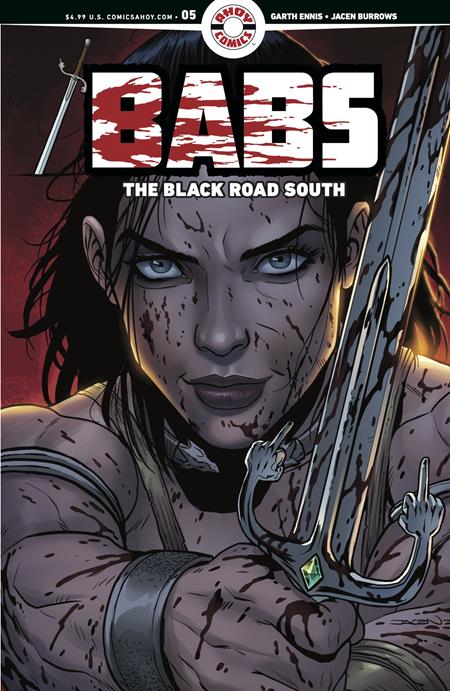 Babs The Black Road South #5 (Of 6) Cvr A Jacen Burrows (Mr)