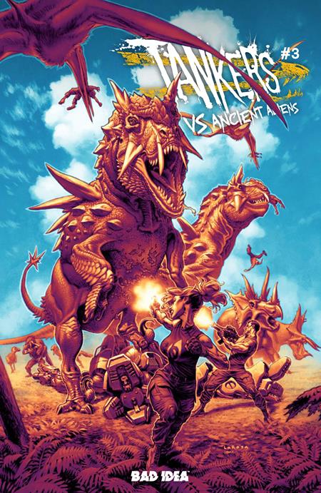 Tankers Vs Ancient Aliens # 3 (Of 5) Cvr B Lewis Larosa Var