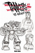 Tankers Vs Ancient Aliens # 3 (Of 5) Cvr C Juan Jose Ryp Design Var